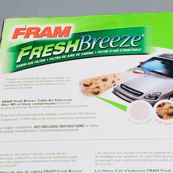 Fram Fresh breeze CF10370 contains 1 Piece Cabin Air Filter Car freshener READ - Picture 8 of 10